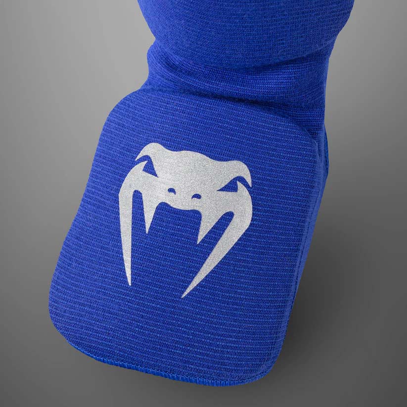 Venum Kontact Shin Guards Royal Blue/Silver