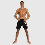Venum Light 5.0 Fightshorts Black/Gold - front