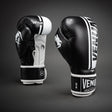 Venum Shield Pro Boxing Gloves with Velcro Black/White - front
