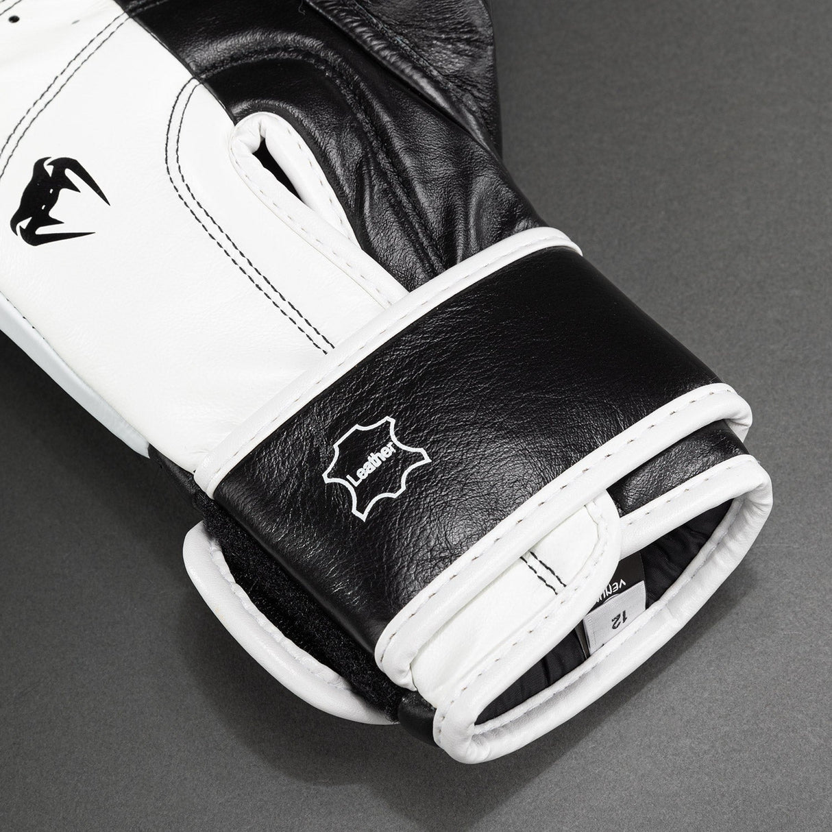 Venum Shield Pro Boxing Gloves with Velcro Black/White - side
