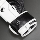 Venum Shield Pro Boxing Gloves with Velcro Black/White - side