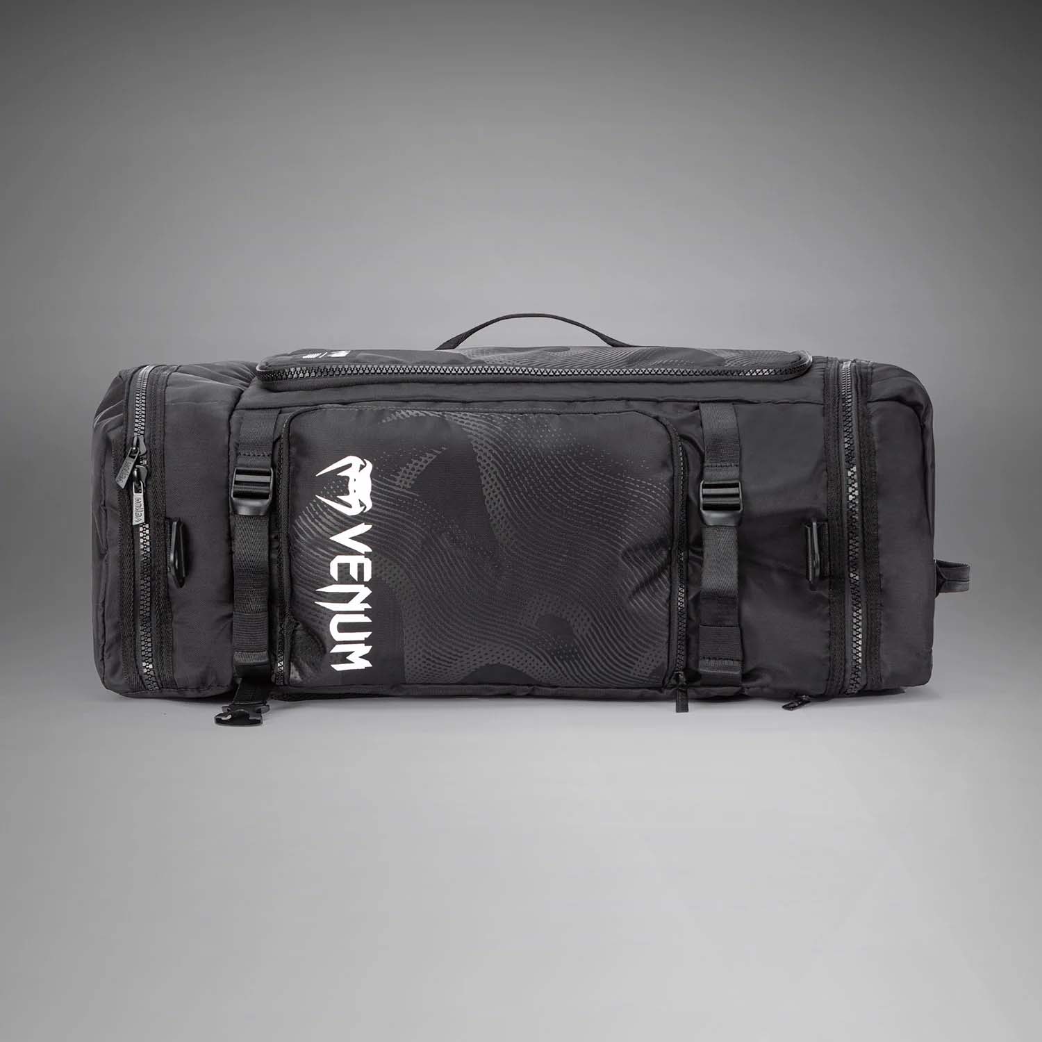Venum Shockwave 60L Convertible Sports Bag Black from Made4Fighters