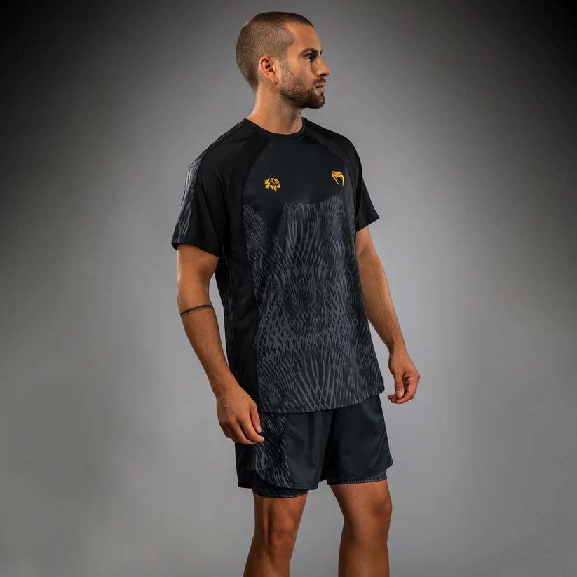 Venum x Chimaev Dry Tech T-Shirt Black/Grey