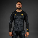 Venum x Chimaev Long Sleeve Rash Guard Black/Grey