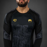 Venum x Chimaev Long Sleeve Rash Guard Black/Grey