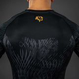 Venum x Chimaev Long Sleeve Rash Guard Black/Grey