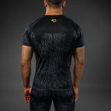 Venum x Chimaev Short Sleeve Rash Guard Black/Grey