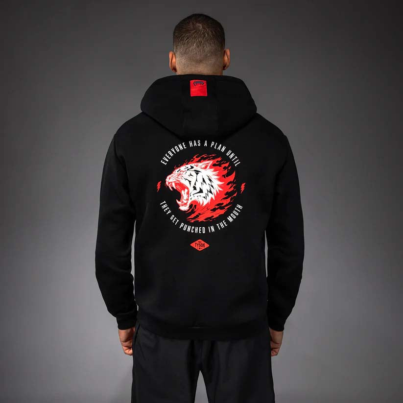 Venum x Mike Tyson Tiger Hoodie Deep Black/Intense Red