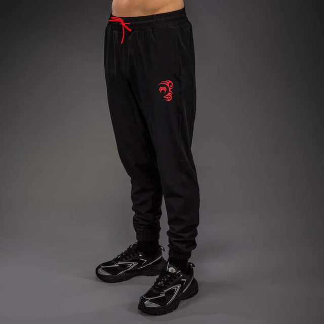 Venum x Mike Tyson Tiger Joggers Deep Black/Intense Red