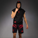 Venum x Mike Tyson Tiger Sleeveless Hoodie Deep Black/Intense Red