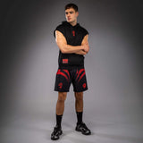 Venum x Mike Tyson Tiger Sleeveless Hoodie Deep Black/Intense Red