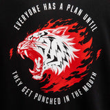 Venum x Mike Tyson Tiger Sleeveless Hoodie Deep Black/Intense Red