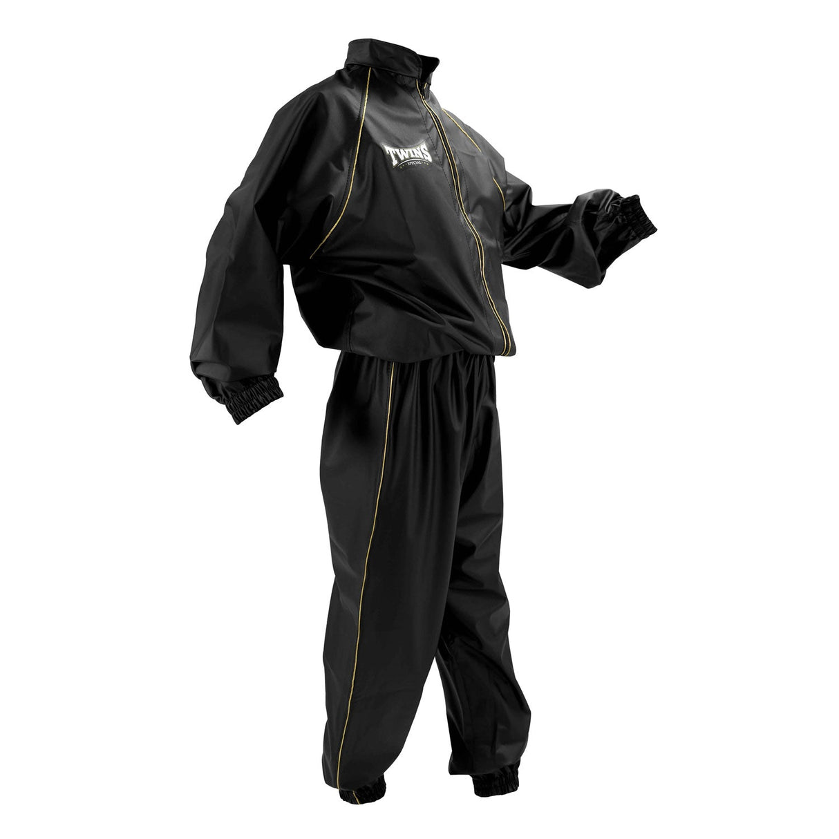 Twins Special VSS1 Classic Vinyl Sweatsuit Black-Gold