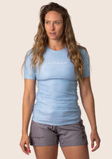 Adapt Jiu-Jitsu Womens Prism Rash Guard Ice
