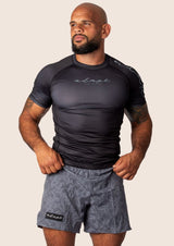 Adapt Jiu-Jitsu Mens Classic Rash Guard Black