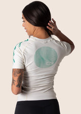 Adapt Jiu-Jitsu Womens Classic Rash Guard Irish Cream