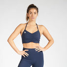 Fly Scrunch Sports Bra Navy