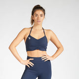 Fly Scrunch Sports Bra Navy