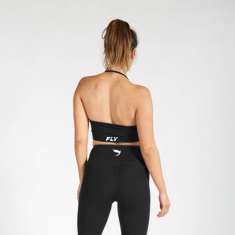 Fly Scrunch Sports Bra Black