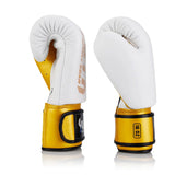 Yuth Gold Line Boxing Gloves - White/Gold