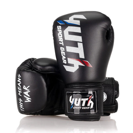 Yuth Sport Line Boxing Gloves - Black