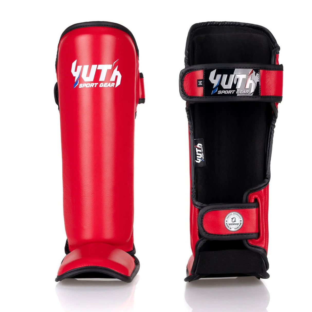 Yuth Signature Shin Guards - Red