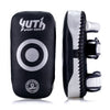 Yuth Thai Kick Pads - Black/Silver