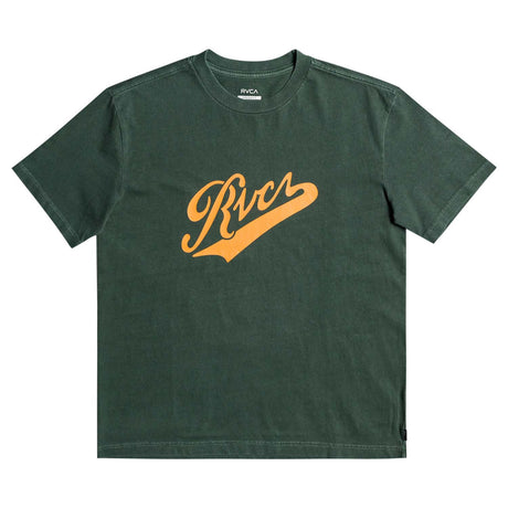 RVCA Pennant T-Shirt Green Small 
