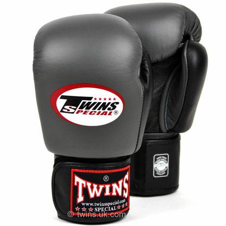 Twins BGVL-3T 2-Tone Boxing Gloves Black/Maroon 16oz 