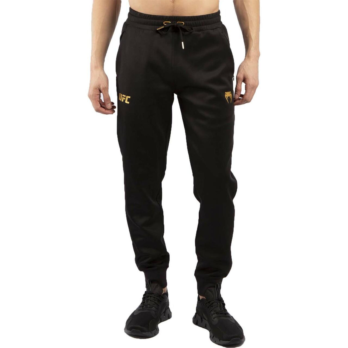 Venum UFC Pro Line Joggers Black/Gold Small 