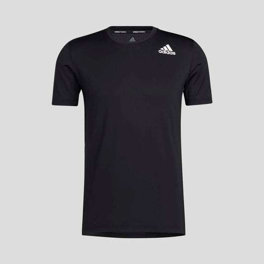 Black Adidas Techfit Short Sleeve Compression T-Shirt