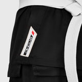 Black Bytomic Red Label 7oz Cotton Karate Uniform   