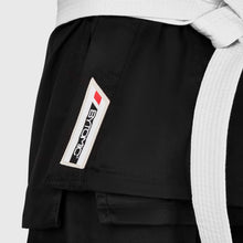 Black Bytomic Red Label 7oz Cotton Karate Uniform