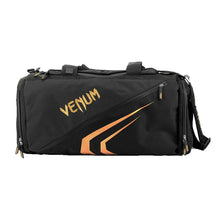 Black/Gold Venum Trainer Lite Evo Sports Bag