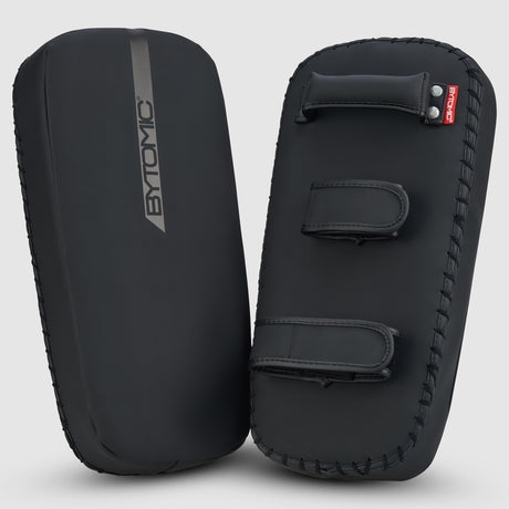 Black/Black Bytomic Red Label Flat Thai Pads   