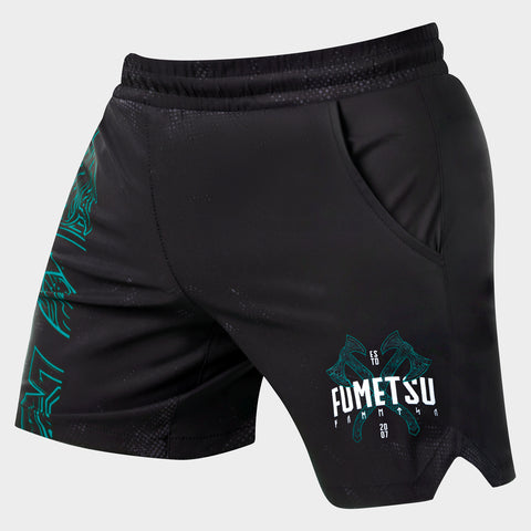 Black/Green Fumetsu Berserker V-Lite Training Shorts