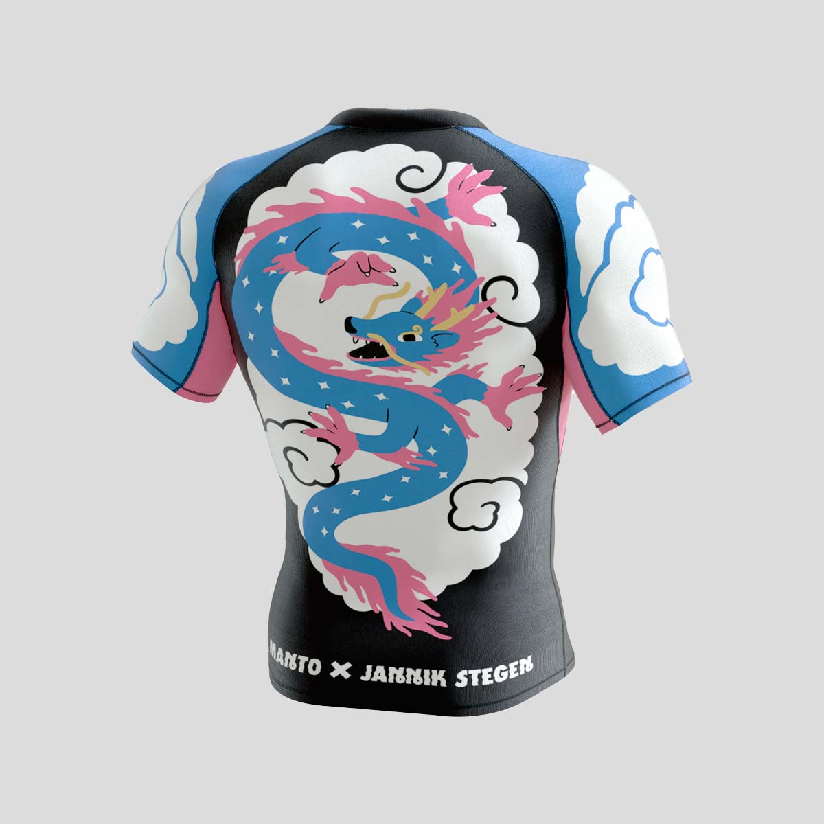 Manto Dragon Rash Guard from Made4Fighters