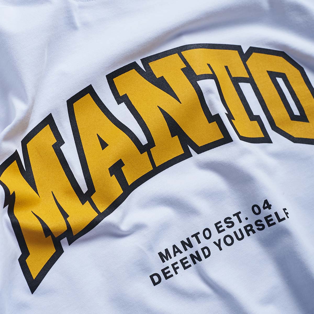 White Manto Varsity Oversize T-Shirt   