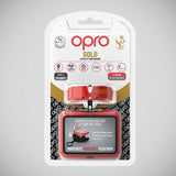 Opro Gold Self-Fit Mouth Guard Red/Pearl