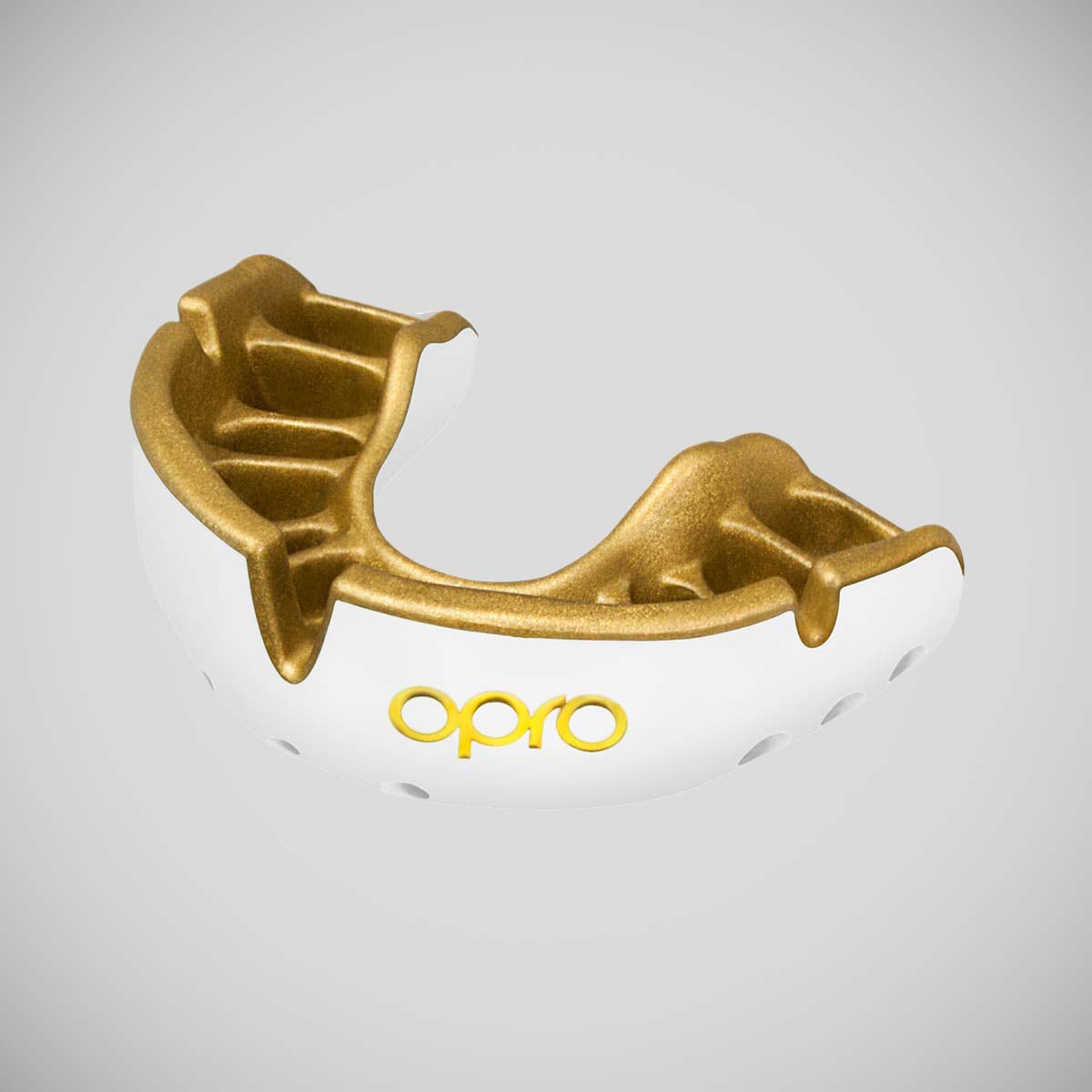 Opro Gold Self-Fit Mouth Guard White/Gold
