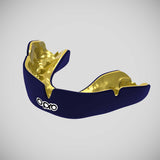 Opro Instant Custom-Fit Single Colour Mouth Guard Dark Blue/Gold   