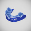 Opro Junior Silver Self-Fit Mouth Guard Dark Blue/Blue