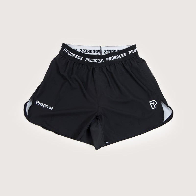 Black Progress Academy Board Shorts   