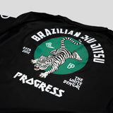 Black/Green Progress Bengal Rash Guard   