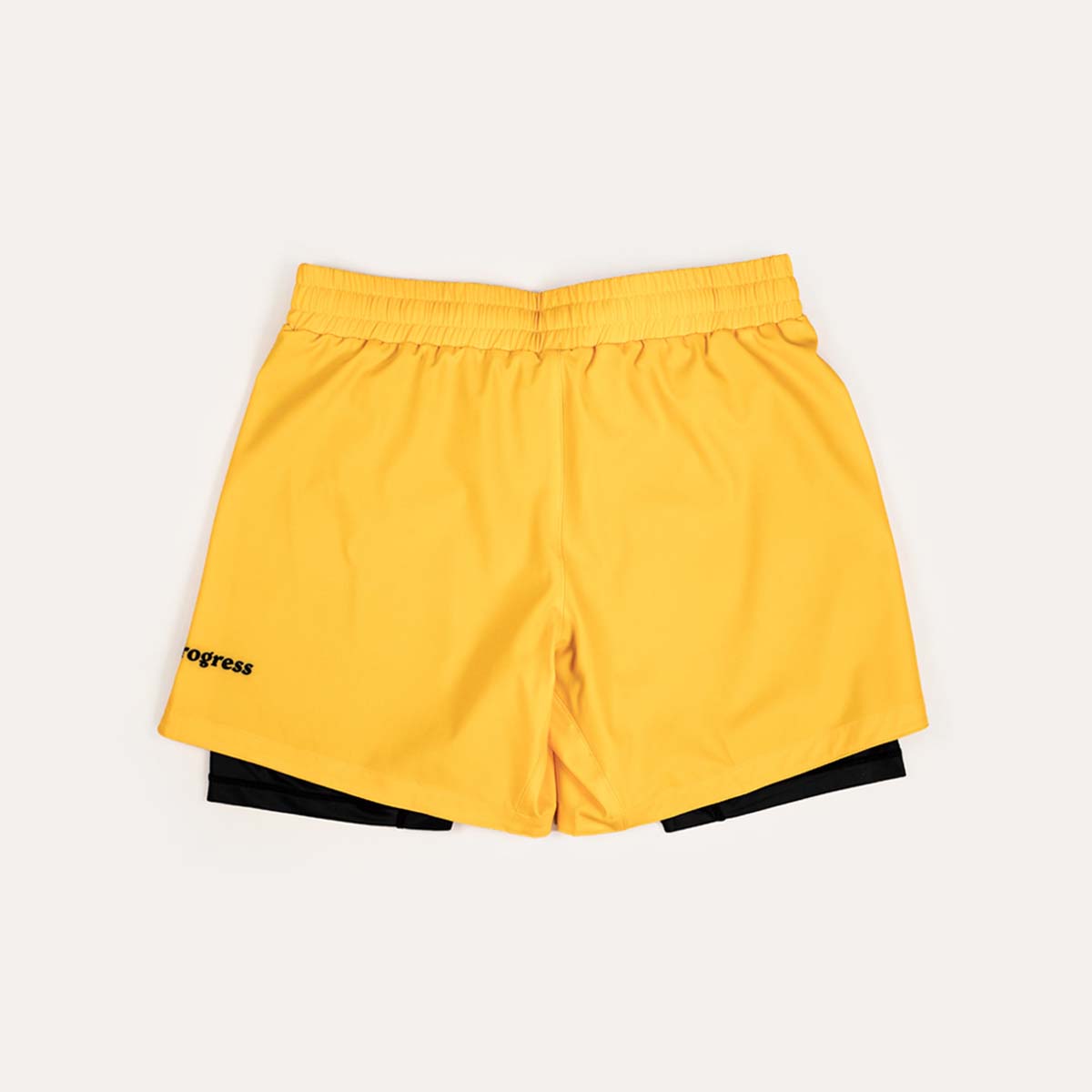 Progress Profile Golden Yellow Hybrid Shorts
