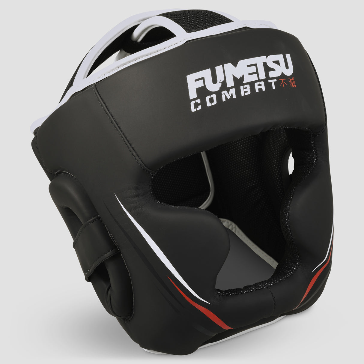 Black/White/Red Fumetsu Shield Head Guard   