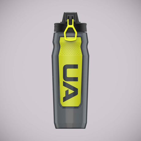 Black/Yellow Under Armour Playmaker Squeeze 950ml Sports Bottle   