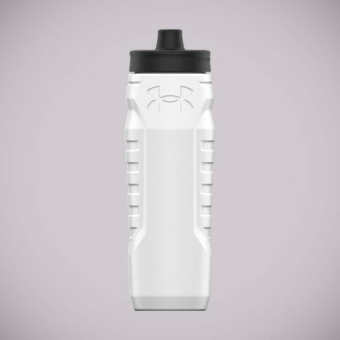 White Under Armour Sideline Squeeze 950ml Sports Bottle