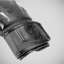 Black/Black Venum Elite Evo Boxing Gloves