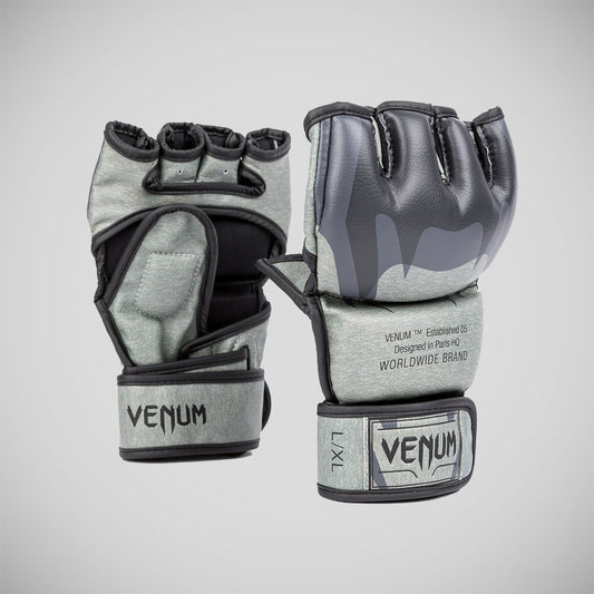 Green Venum Stone MMA Gloves